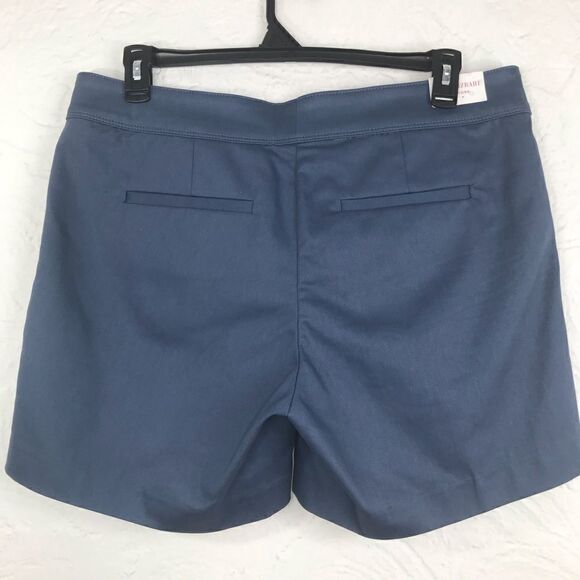NWT Isaac Mizrahi NY Vintage Indigo Tailored Short - Picture 3 of 11